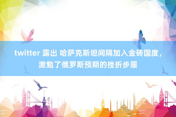 twitter 露出 哈萨克斯坦间隔加入金砖国度，激勉了俄罗斯预期的挫折步履